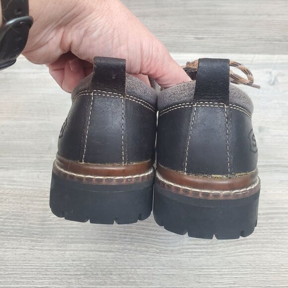 Vintage Skechers chunky leather low ankle lace up shoes - Picture 6 of 9